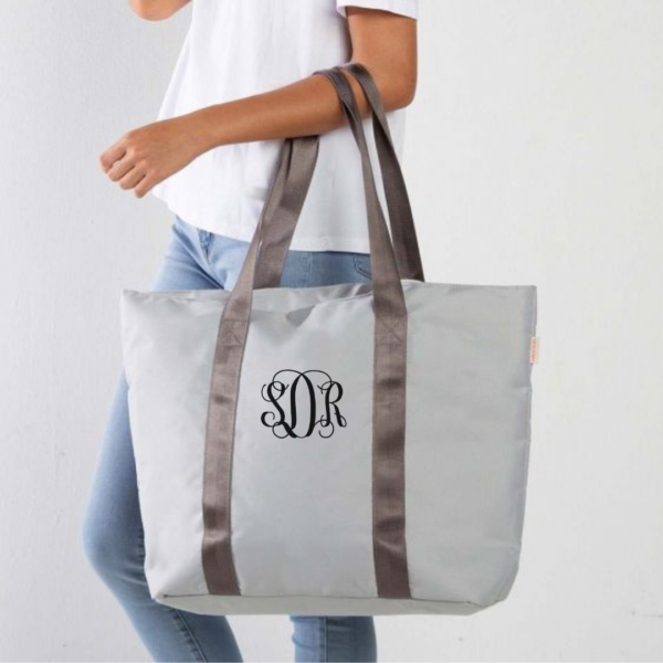 Monogrammed Motion Tote