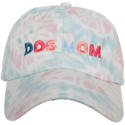Dog Mom Tie Dye Baseball Cap