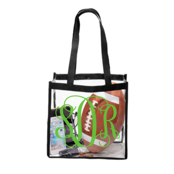 Personalized Clear Tote Bag