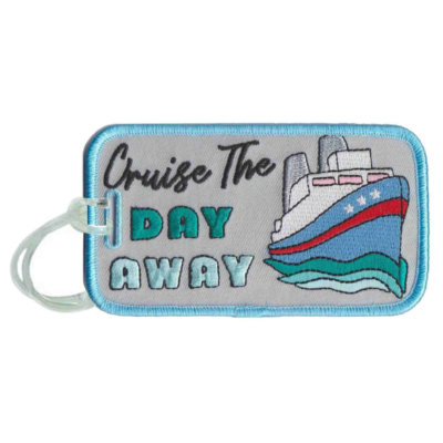 Cruise The Day Away Luggage Tag