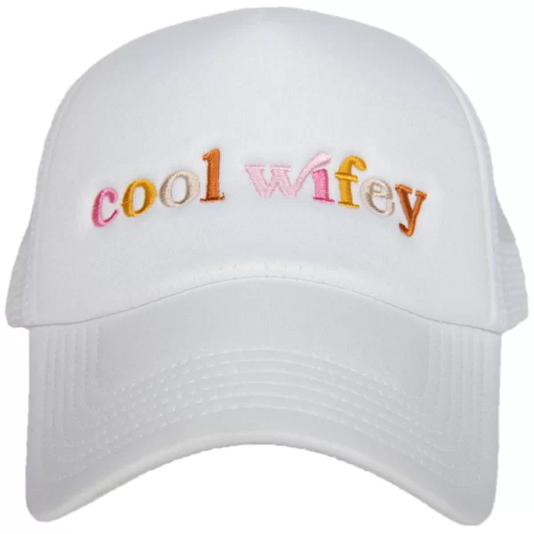 Cool Wifey Foam Trucker Hat