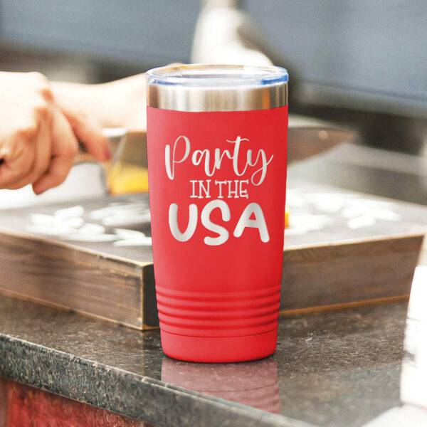 Party In The USA 20 Oz Tumbler