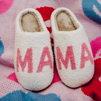 Mama Fuzzy Slippers