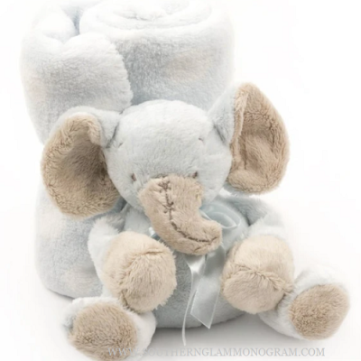 Elephant Plush Blanket