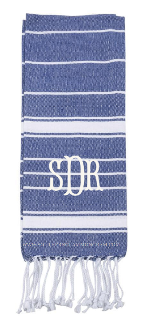 Fringe Stripe Dish Towel