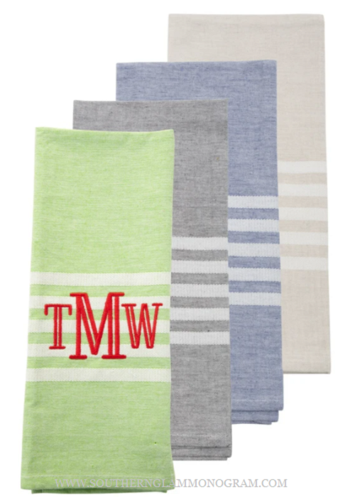 Twill Stripe Dish Towel