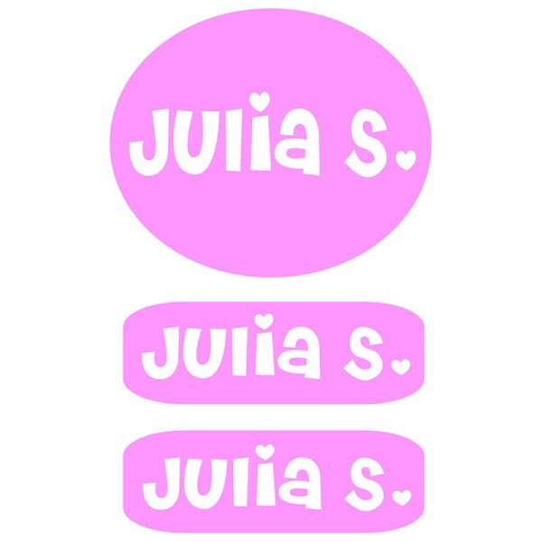 Clothing Labels - Light Pink